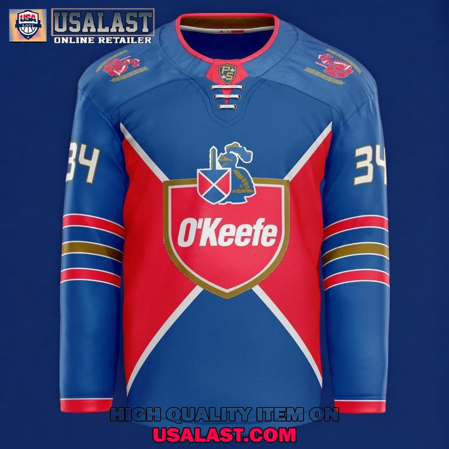 OKeefe Canada Beer Custom Hockey Jersey hockey jersey product view 2