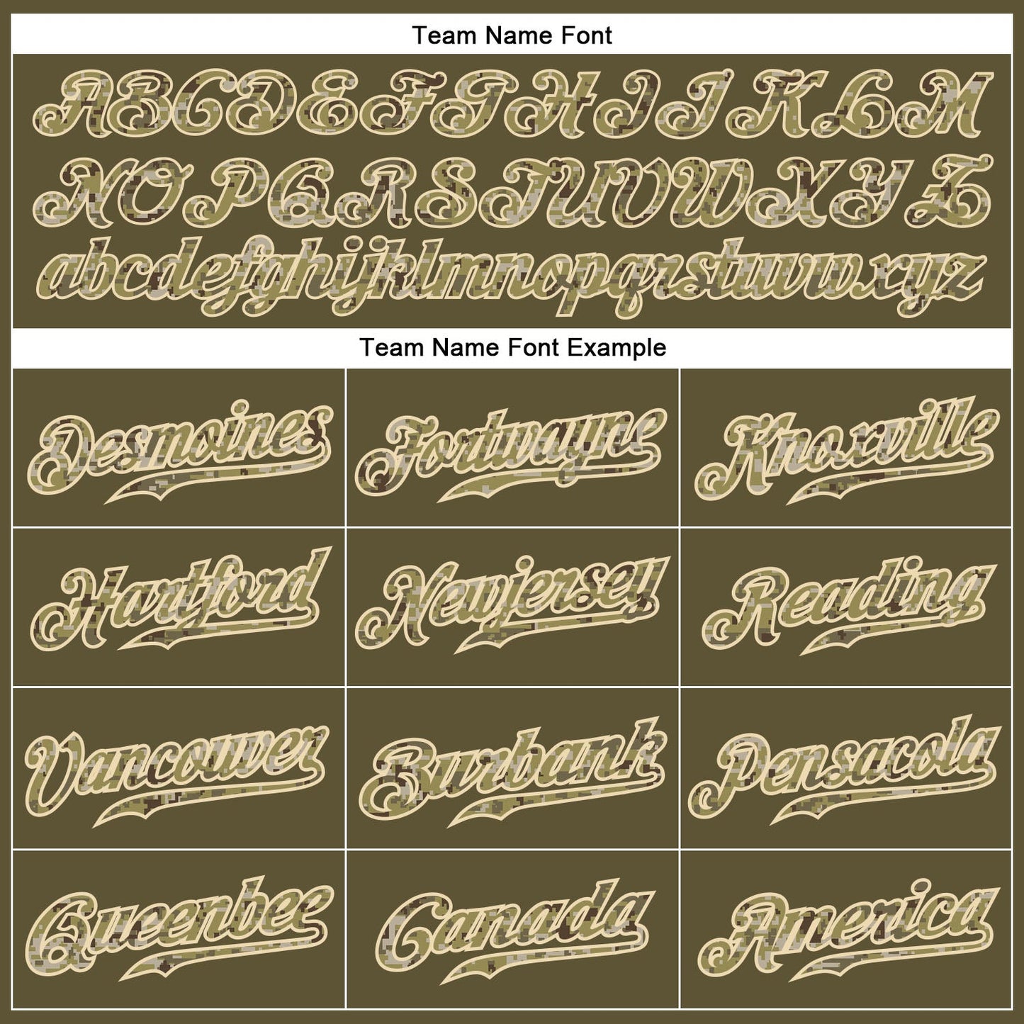Custom Olive Camo-City Cream Authentic Salute To Service Baseball Jersey baseball jersey product view 4