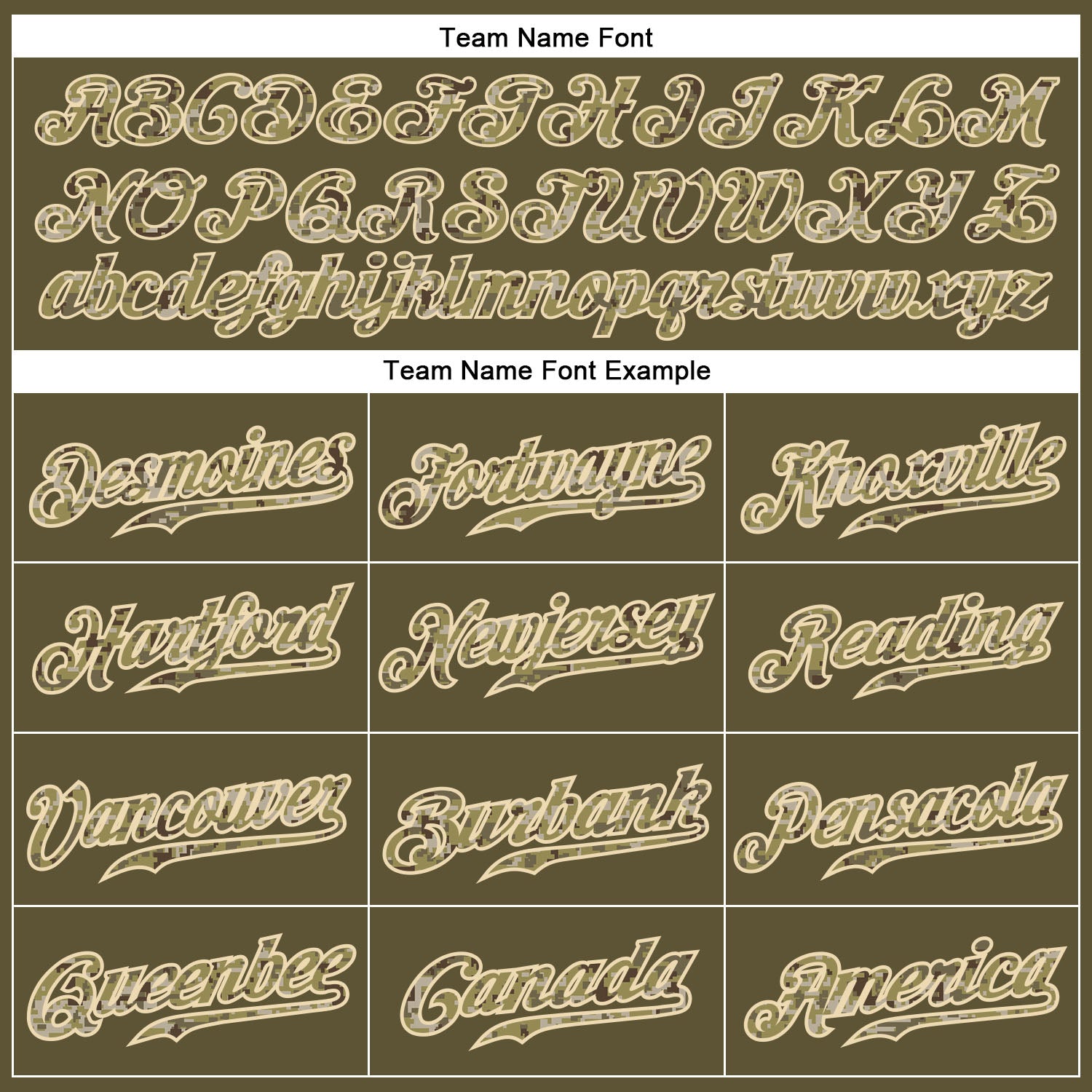 Custom Olive Camo-City Cream Authentic Salute To Service Baseball Jersey baseball jersey product view 4
