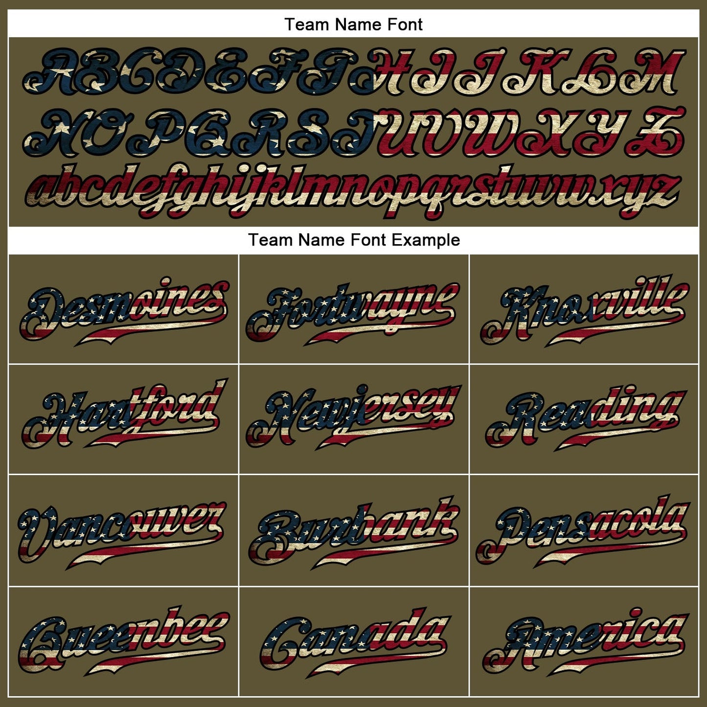Custom Olive Vintage USA Flag-Black Authentic Salute To Service Baseball Jersey baseball jersey product view 4