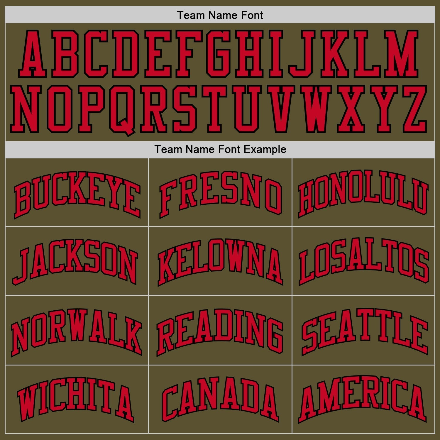 Custom Olive Red-Black Authentic Salute To Service Baseball Jersey baseball jersey product view 5