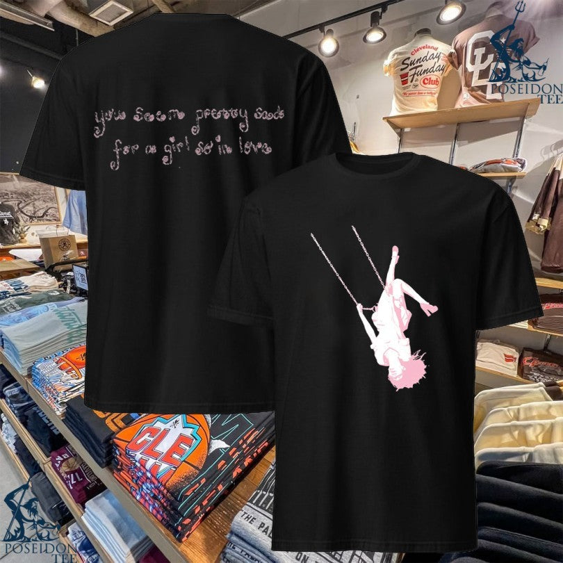 Olivia Rodrigo Swing Embroidered T-shirt Unisex T-shirt, Sweatshirt, Hoodie, Long Sleeve Tee - T-Shirt, Sweatshirt, Hoodie