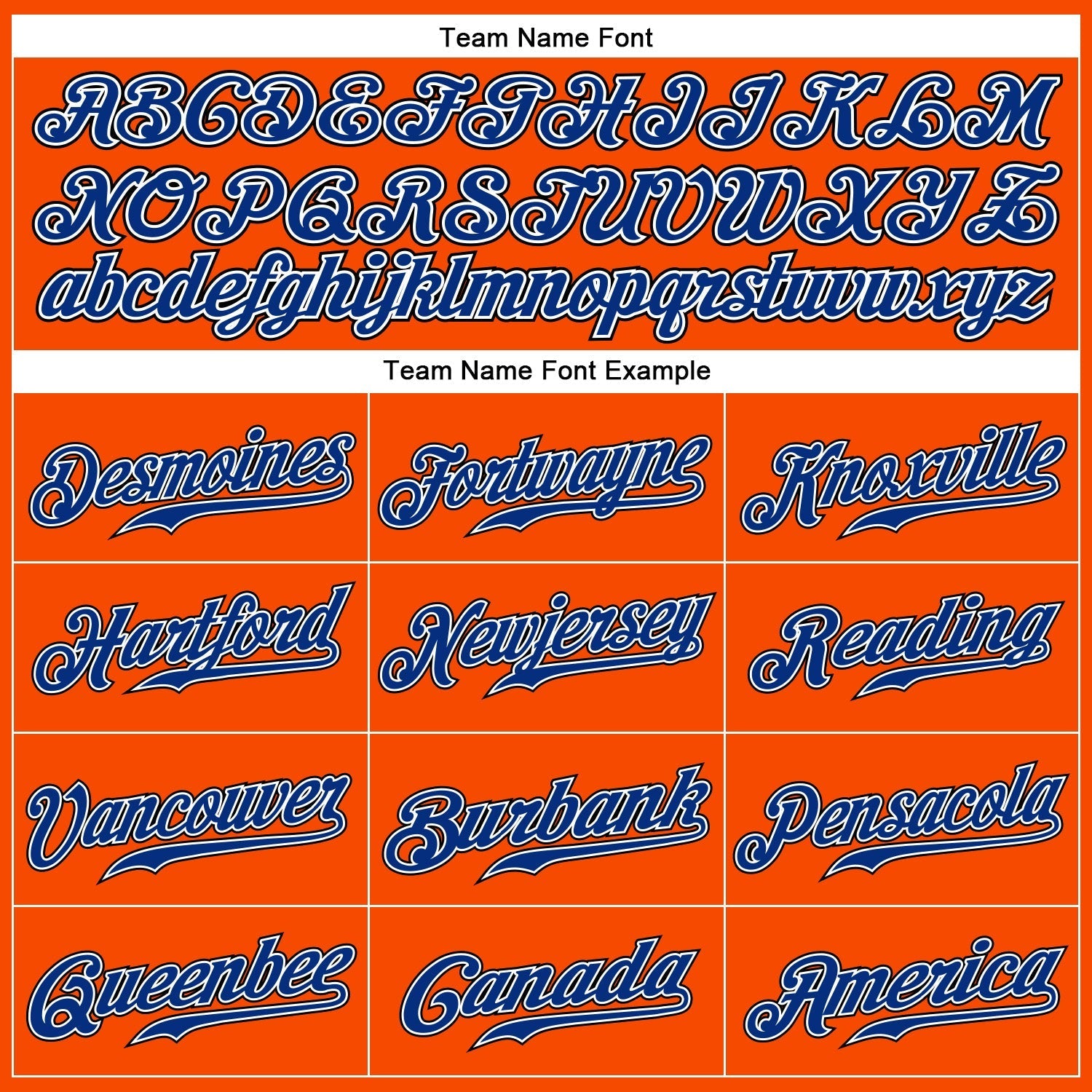 Custom Orange Black Pinstripe Royal-Black Authentic Baseball Jersey baseball jersey product view 4