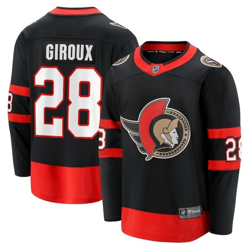 ottawa senators #28 claude giroux home Hockey Jersey hockey jersey product view 1