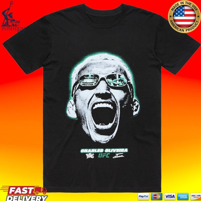 Pacsun Ufc Charles Oliveira T-shirt Unisex T-shirt, Sweatshirt, Hoodie, Long Sleeve Tee - T-Shirt, Sweatshirt, Hoodie