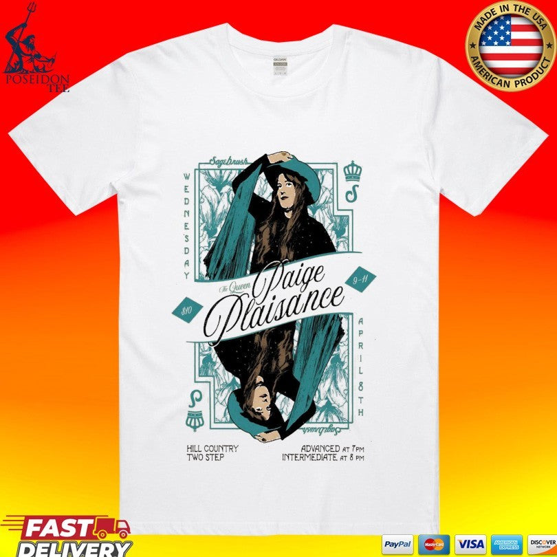 Paige Plaisance 4 8 2026 Austin Tx T-shirt Unisex T-shirt, Sweatshirt, Hoodie, Long Sleeve Tee - T-Shirt, Sweatshirt, Hoodie