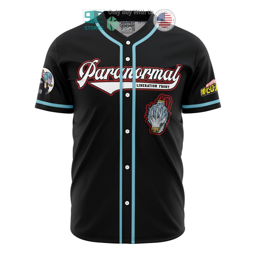 BEST Paranormal Liberation Shigaraki My Hero Academia Baseball Jersey baseball jersey product view 1