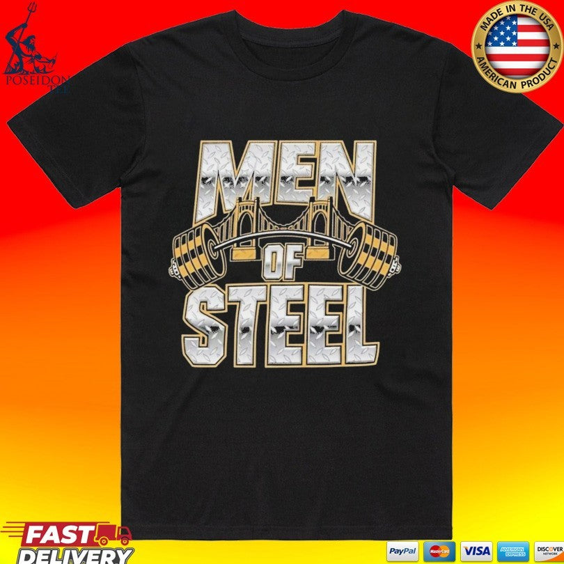 Paul Skenes Men Of Steel T-shirt Unisex T-shirt, Sweatshirt, Hoodie, Long Sleeve Tee - T-Shirt, Sweatshirt, Hoodie