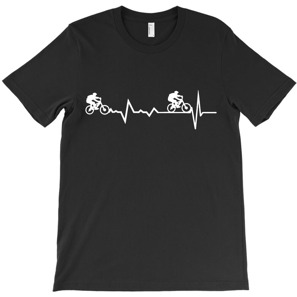 rennrader on the ekg line T-Shirt - T-Shirt, Sweatshirt, Hoodie