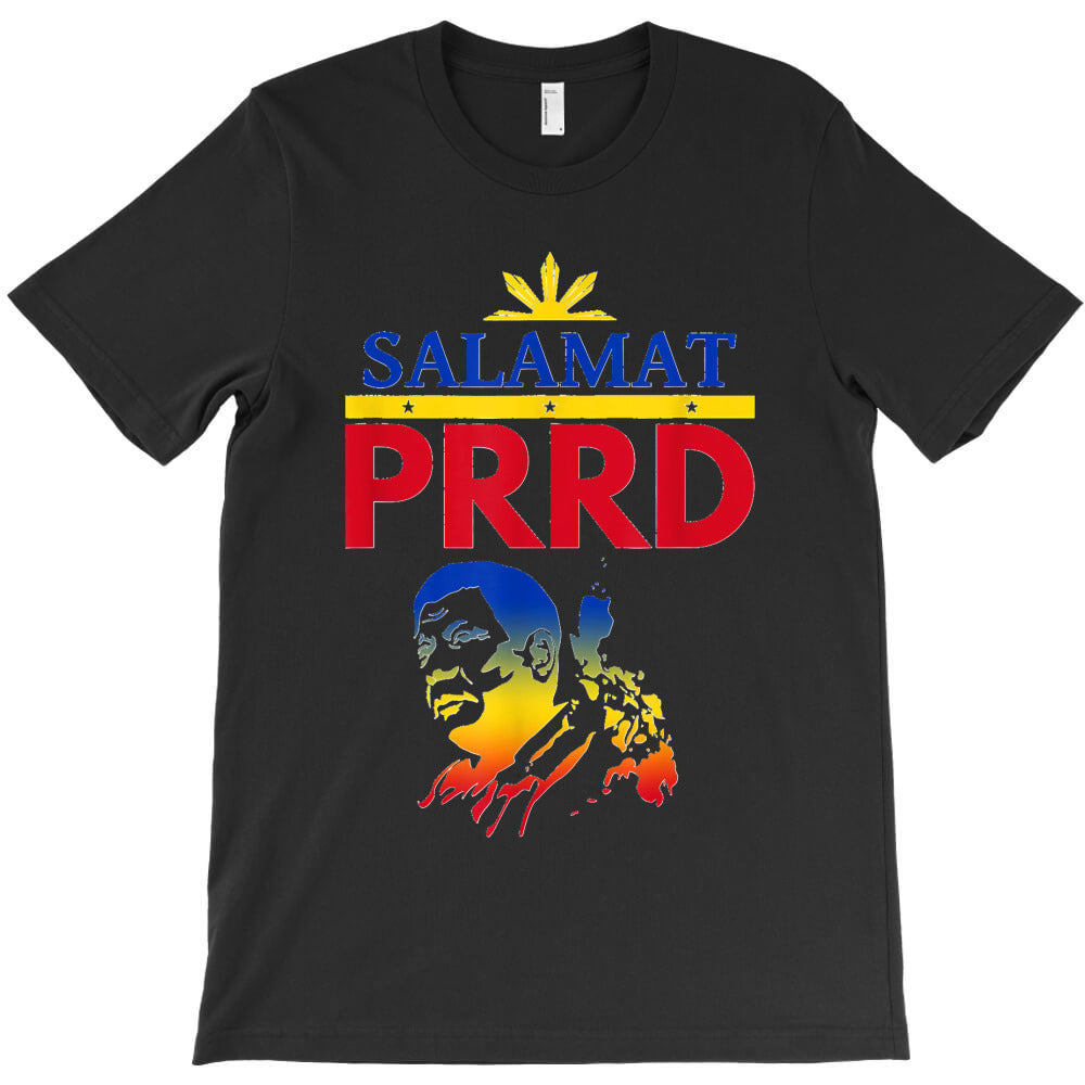 Salamat PRRD Thank You Duterte Pinoy Pride President Cool T-Shirt - T-Shirt, Sweatshirt, Hoodie