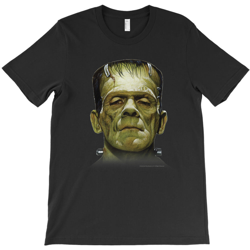 Universal Monsters Frankenstein Big Face T-Shirt - T-Shirt, Sweatshirt, Hoodie