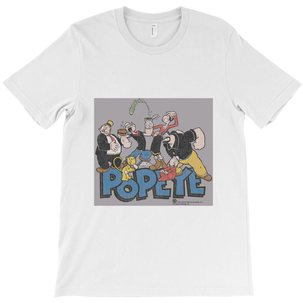 popeye, the gang, T-Shirt - T-Shirt, Sweatshirt, Hoodie