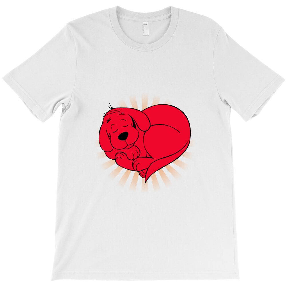 clifford the big red dog sleeping T-Shirt - T-Shirt, Sweatshirt, Hoodie