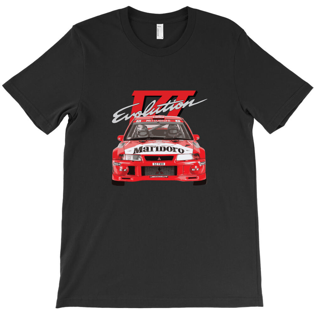 Evo 6 VI TME WRC RALLIART Mitsubish Evolution Enkei Tommi Mkinen T-Shirt - T-Shirt, Sweatshirt, Hoodie