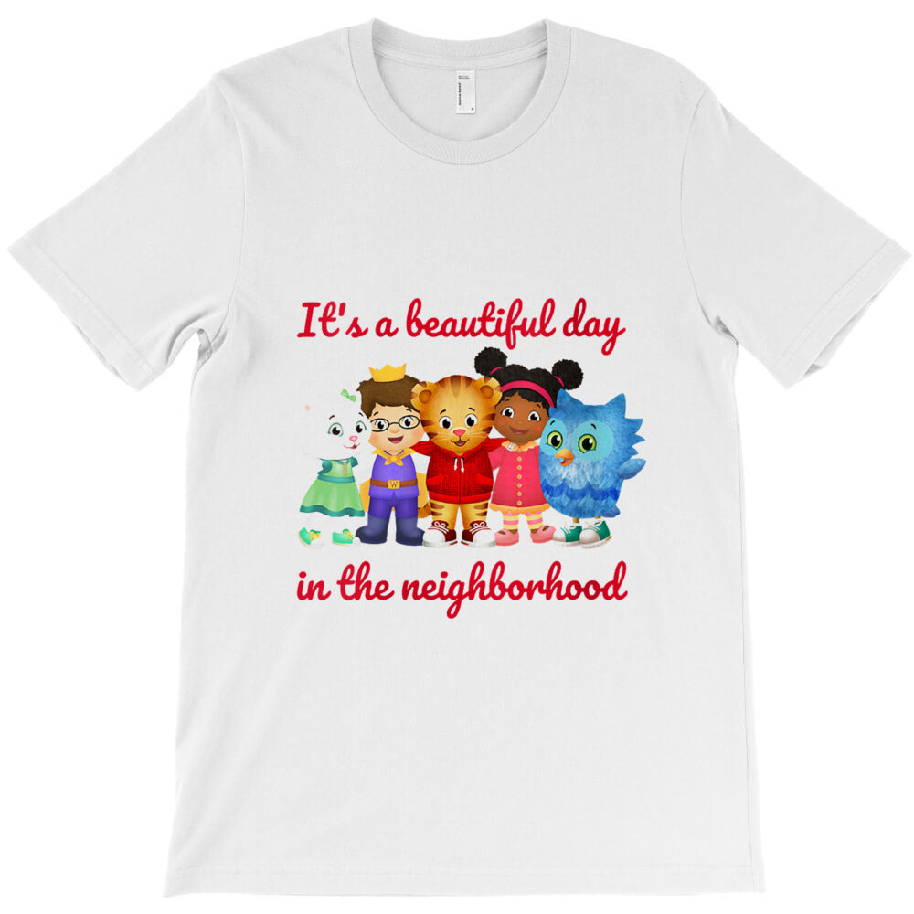 womens vebyhogh daniel tiger and friends v neck t shirt T-Shirt - T-Shirt, Sweatshirt, Hoodie