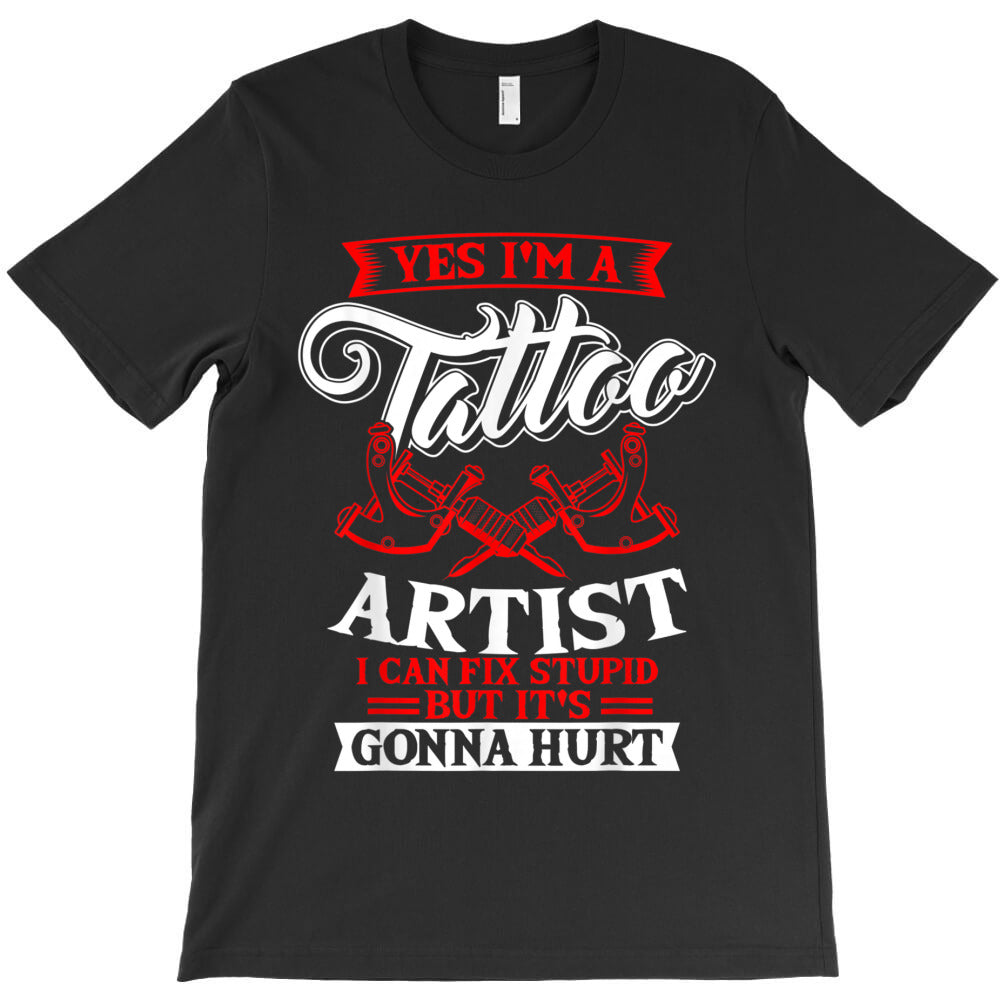 Tattoo Artist Tattooist Tattooing Symbolic Tattooed Pigment T-Shirt - T-Shirt, Sweatshirt, Hoodie