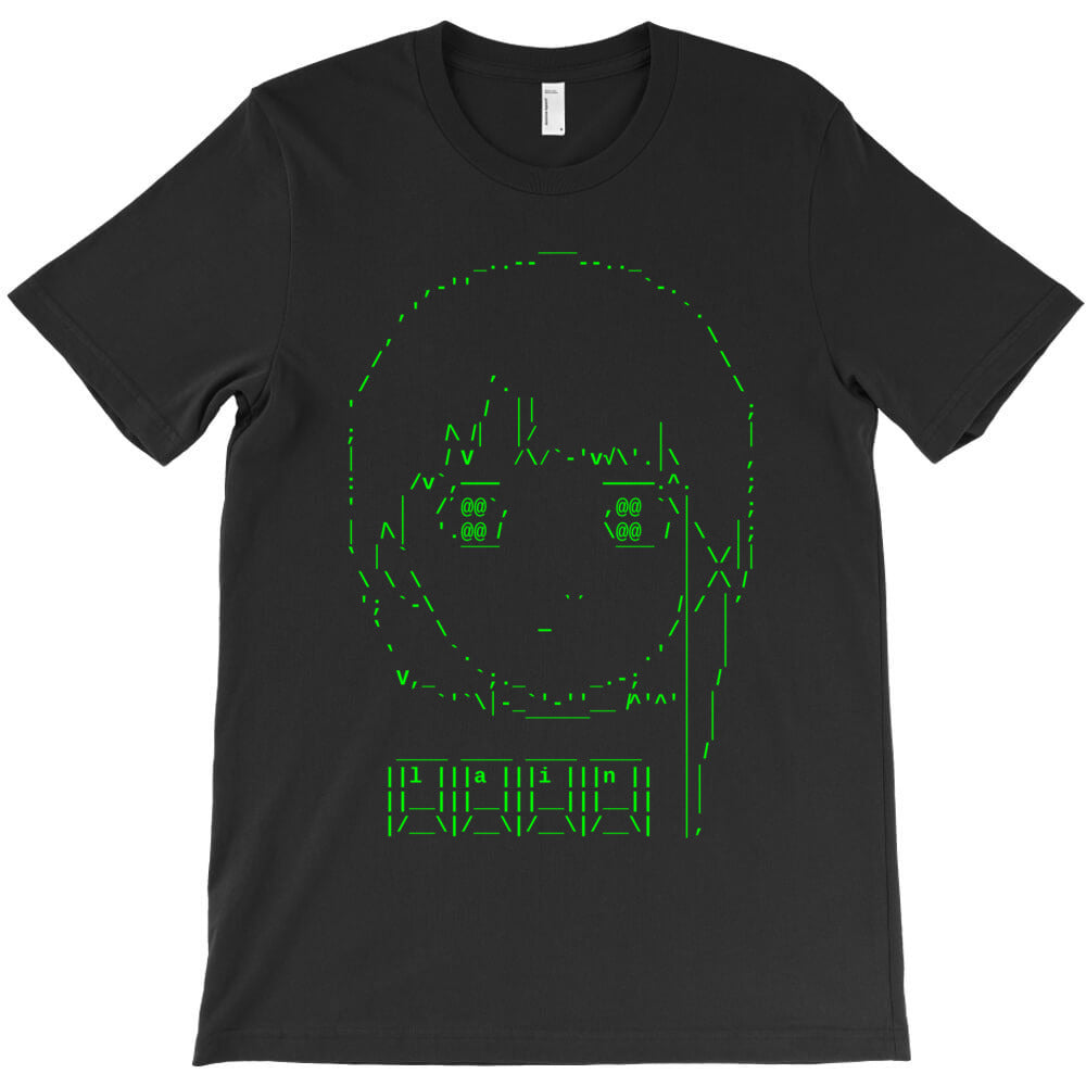 ASCII Lain T-Shirt - T-Shirt, Sweatshirt, Hoodie