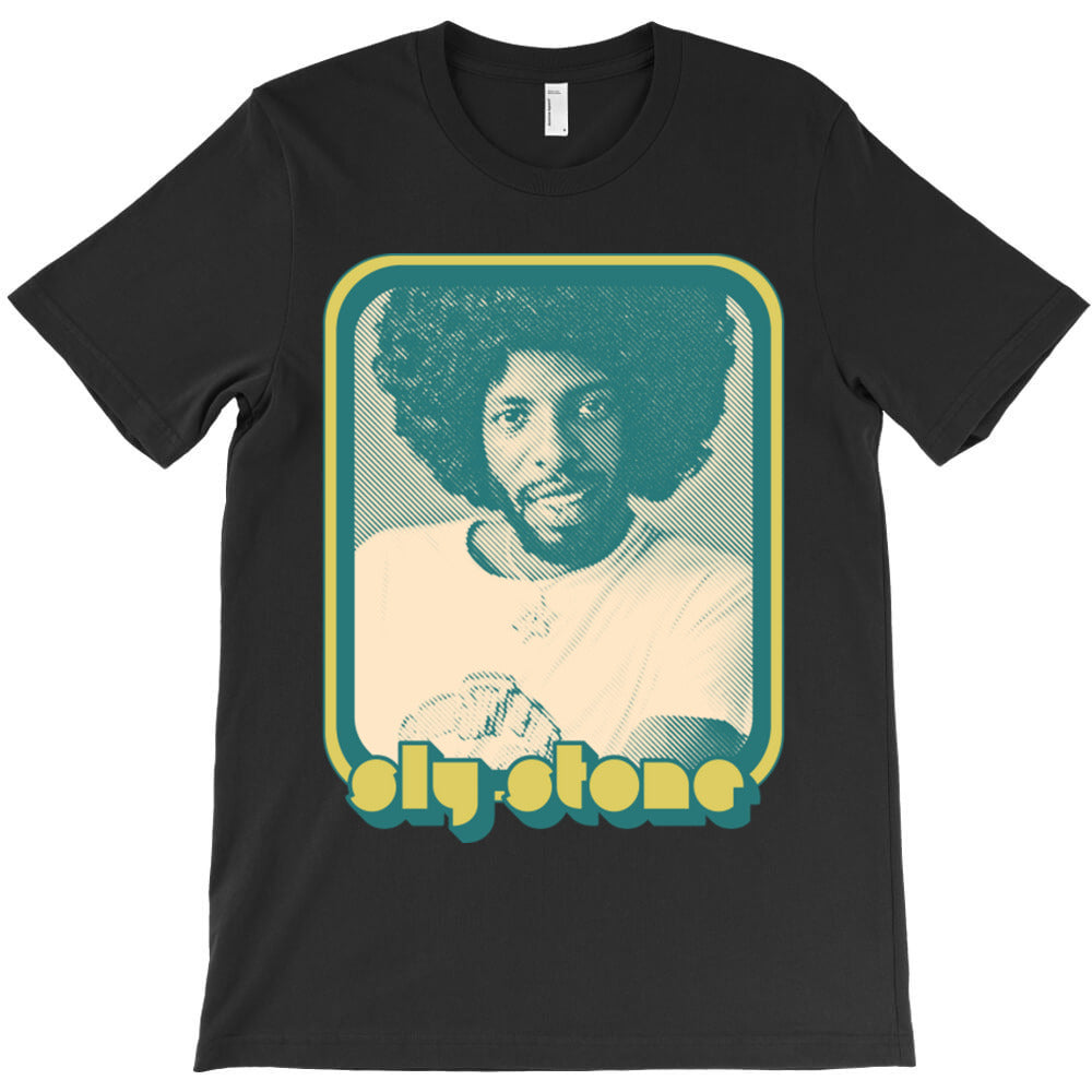 Sly amp The Family Stone Retro 70s Aesthetic T-Shirt - T-Shirt, Sweatshirt, Hoodie