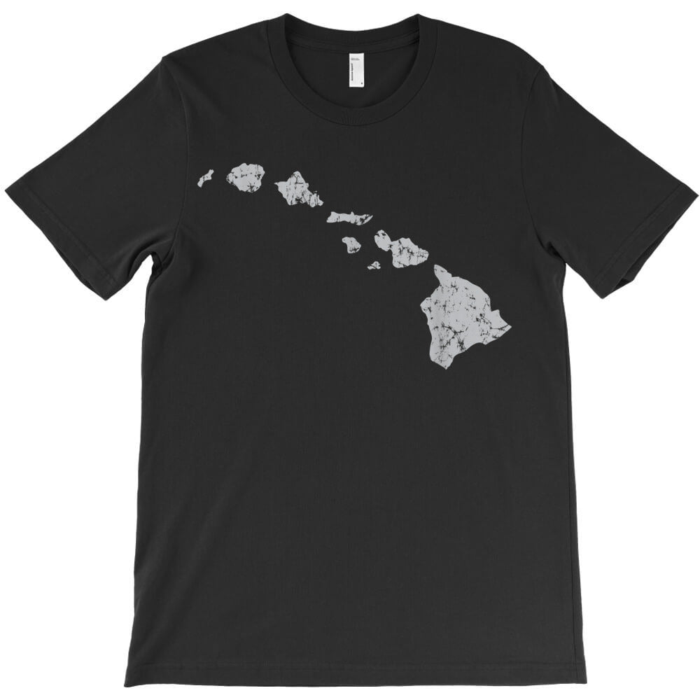 Hawaiian Island Chain Retro T-Shirt - T-Shirt, Sweatshirt, Hoodie