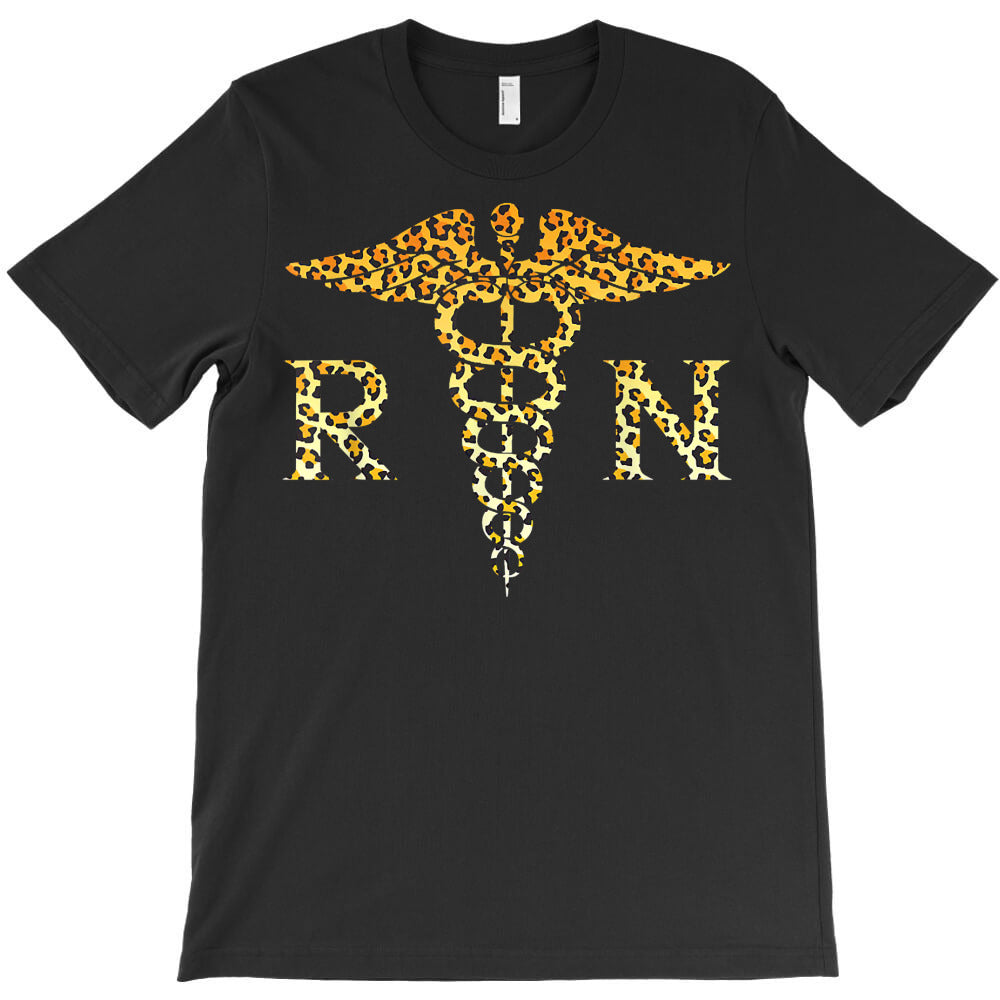 rn registered nurse leopard lovely nursing student t shirt T-Shirt - T-Shirt, Sweatshirt, Hoodie