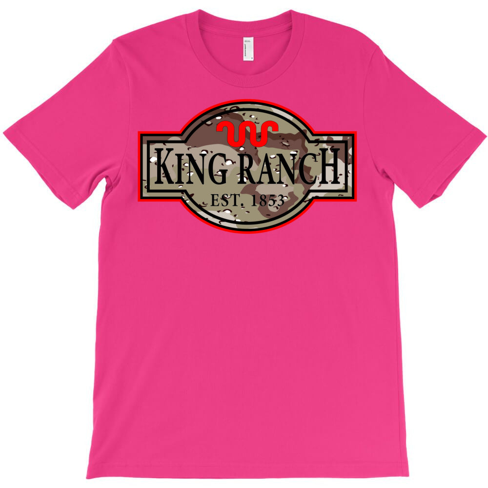 king ranch republic of texas texas hunting hunter camo camoue desert T-Shirt - T-Shirt, Sweatshirt, Hoodie