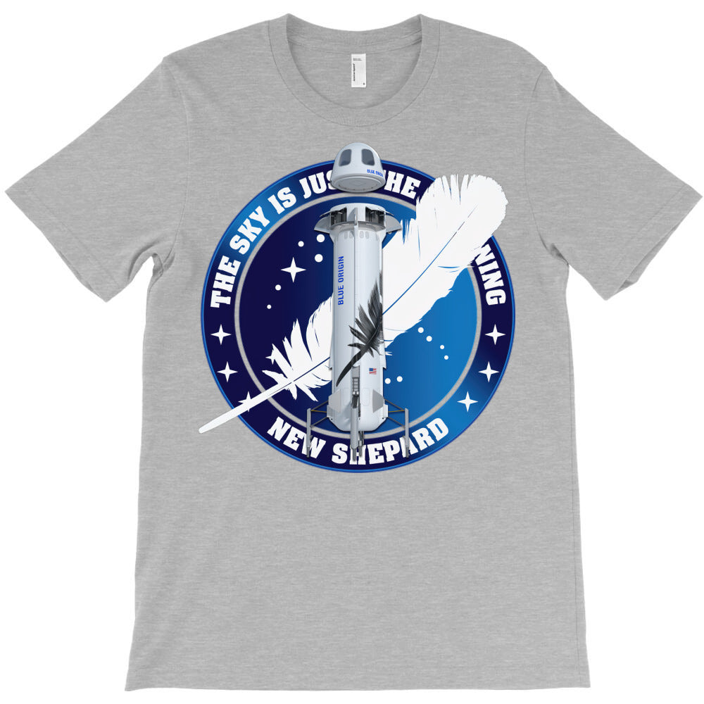blue origin new space T-Shirt - T-Shirt, Sweatshirt, Hoodie