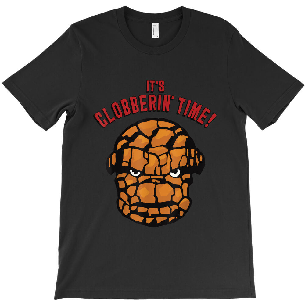 The Fantastic Thing Four It's Clobberin' Time Face T-Shirt - T-Shirt, Sweatshirt, Hoodie