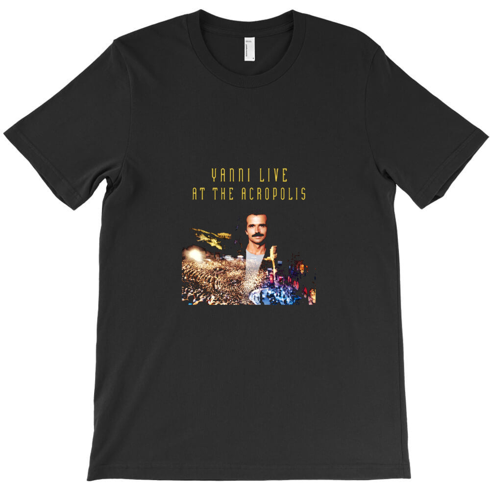 Yanni Live at the Acropolis T-Shirt - T-Shirt, Sweatshirt, Hoodie