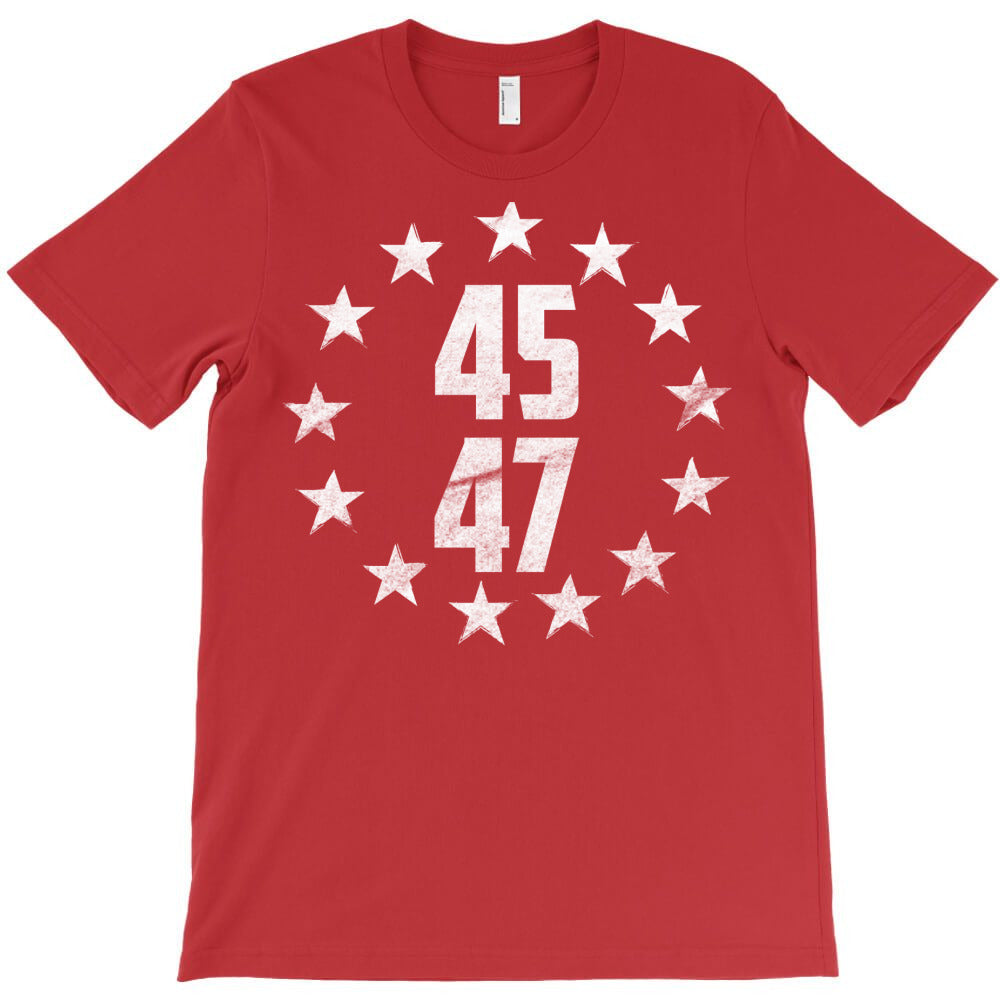 45 47 trump 2024 american flag trump 2024 trump betsy ross flag 45 47 T-Shirt - T-Shirt, Sweatshirt, Hoodie