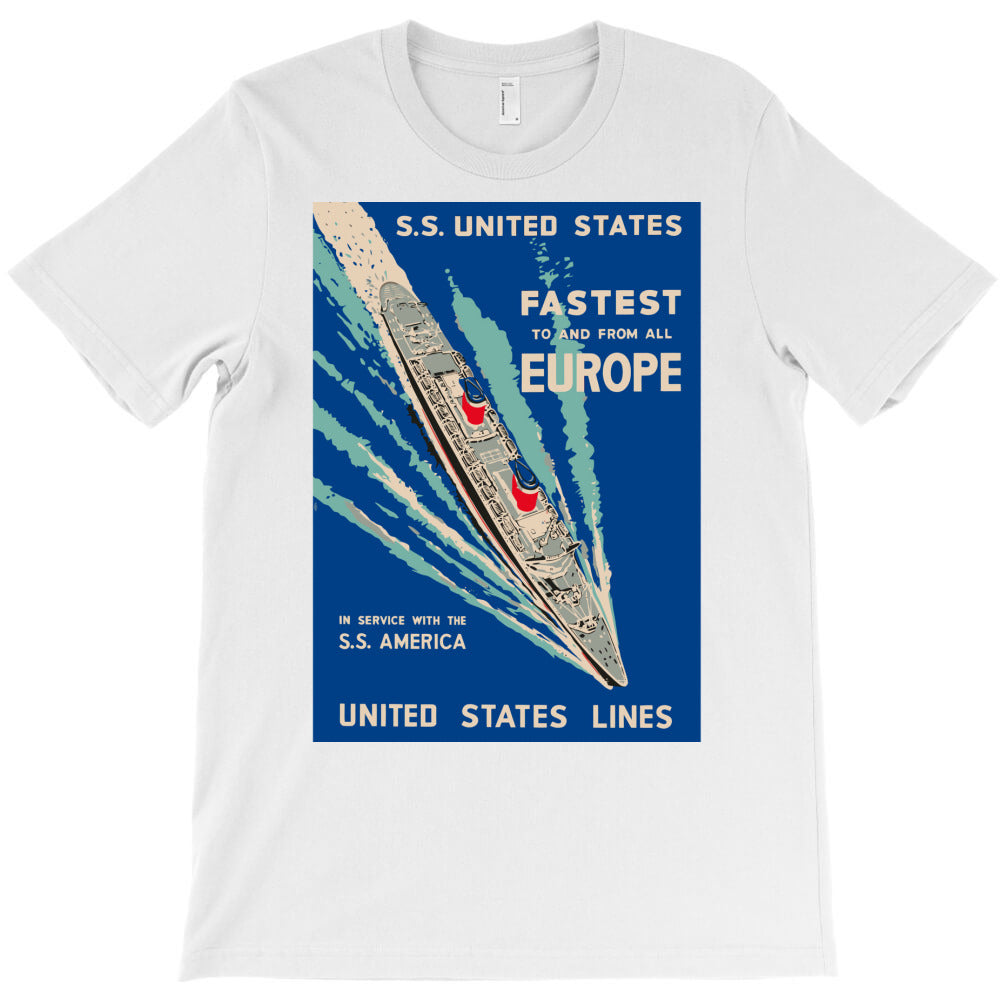 ss united states vintage advert T-Shirt - T-Shirt, Sweatshirt, Hoodie