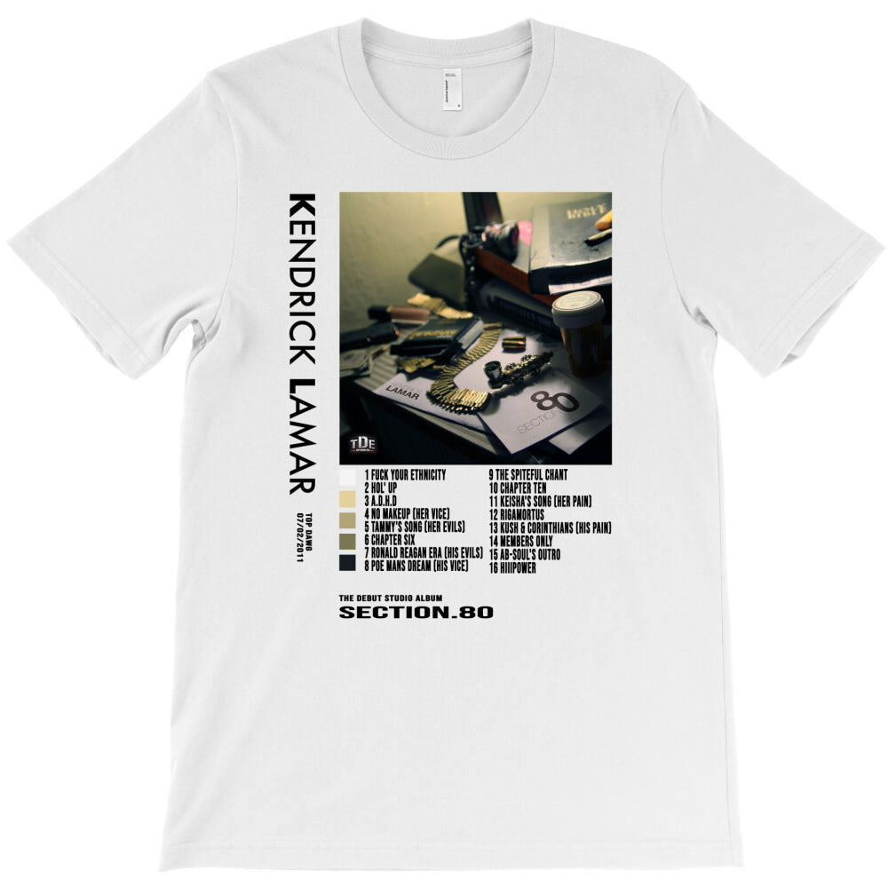 Kendrick Lamar - Section.80 T-Shirt - T-Shirt, Sweatshirt, Hoodie