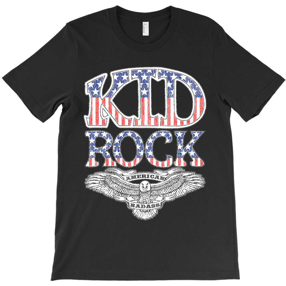 Kid Rock Stars & Stripes Eagle T-Shirt - T-Shirt, Sweatshirt, Hoodie