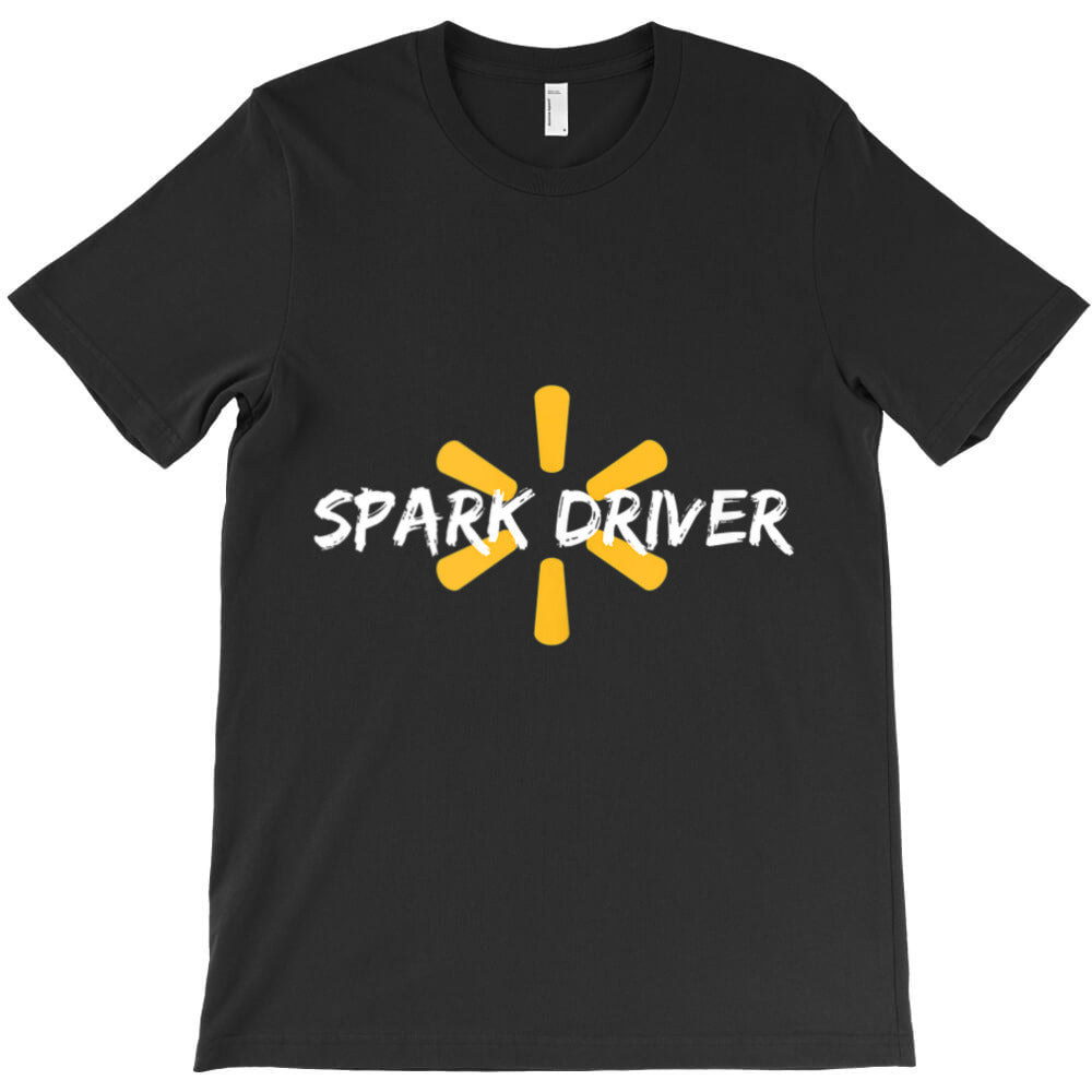 Spark Delivery Driver Gear, Food Delivery Courier T-Shirt - T-Shirt, Sweatshirt, Hoodie
