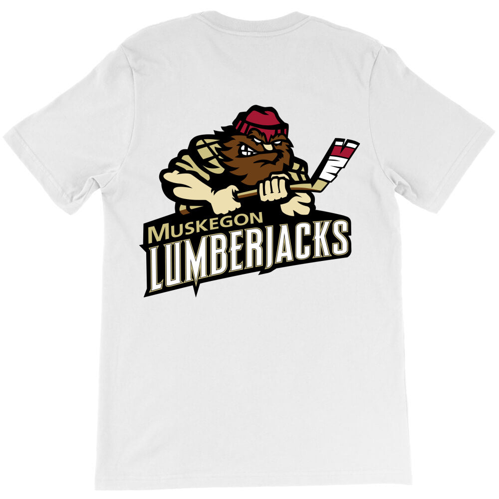 muskegon lumberjacks dc143c T-Shirt - T-Shirt, Sweatshirt, Hoodie