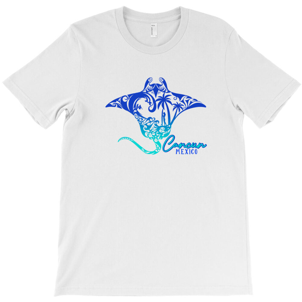 Cancun Sea Stingray Mexico Matching Family Vacatio T-Shirt - T-Shirt, Sweatshirt, Hoodie