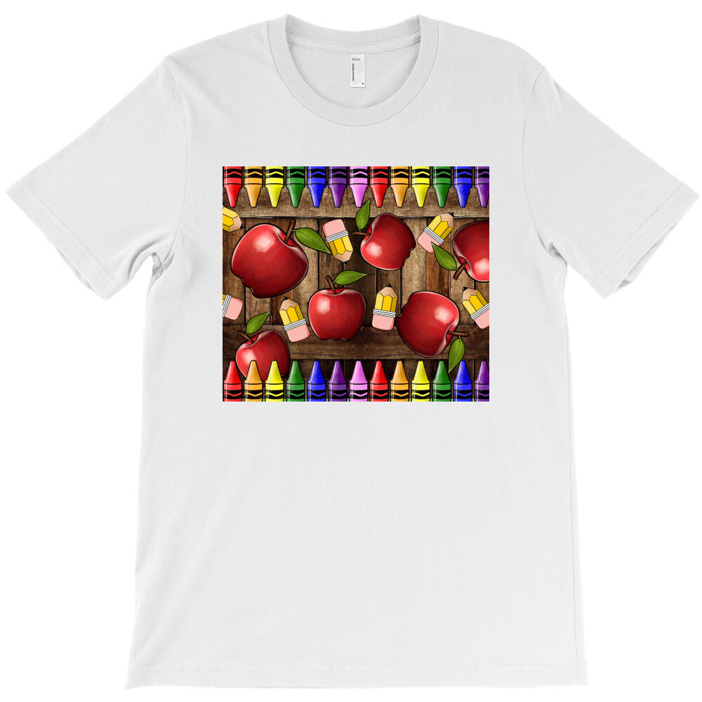 Teacher's Day Crayons T-Shirt - T-Shirt, Sweatshirt, Hoodie