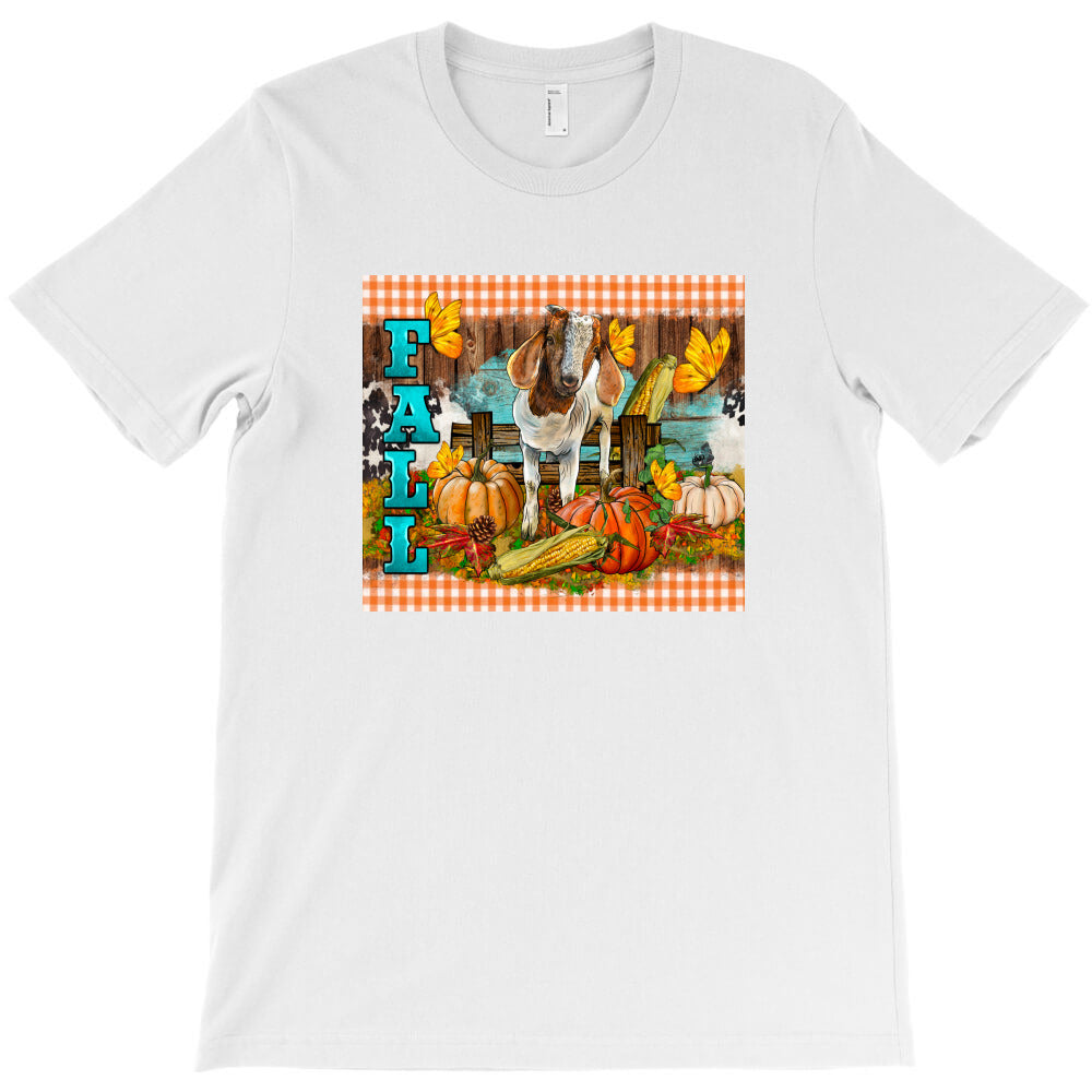 Fall With Baby Goat T-Shirt - T-Shirt, Sweatshirt, Hoodie