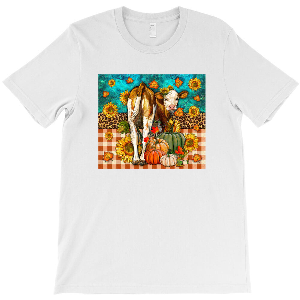 Western Fall Heifer T-Shirt - T-Shirt, Sweatshirt, Hoodie