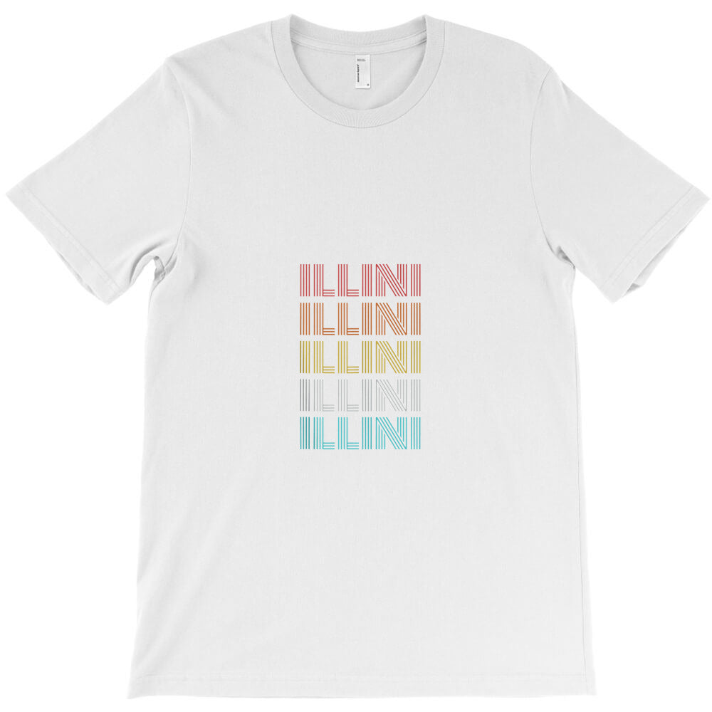 retro vintage illini T-Shirt - T-Shirt, Sweatshirt, Hoodie