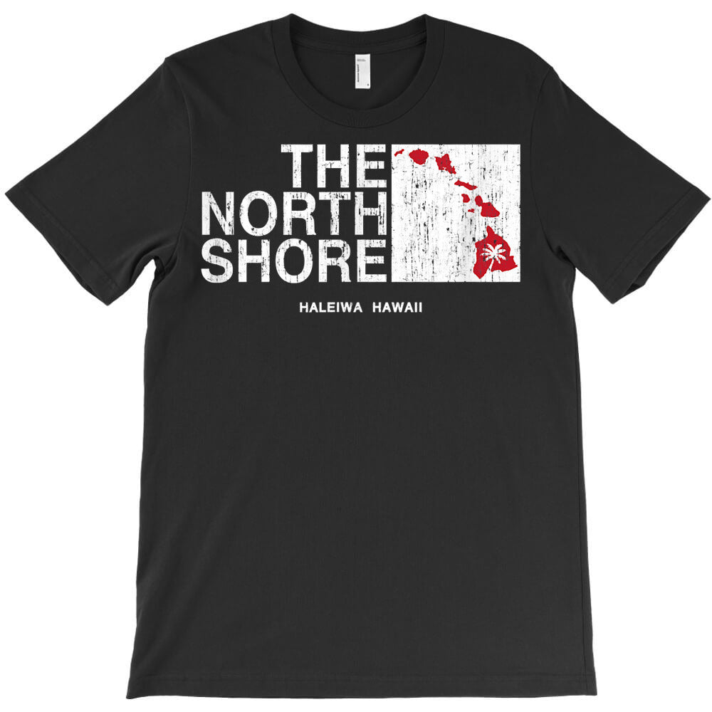 hawaii islands north shore haleiwa vintage style t shirt T-Shirt - T-Shirt, Sweatshirt, Hoodie