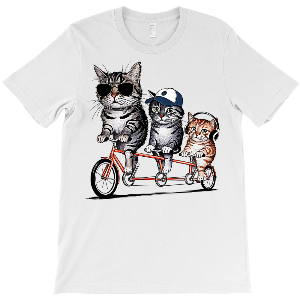 cool three cats T-Shirt - T-Shirt, Sweatshirt, Hoodie