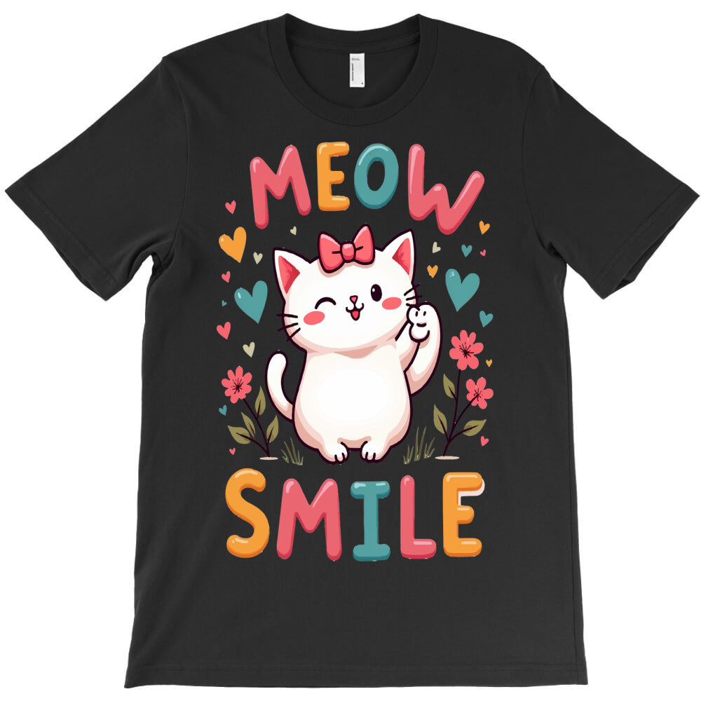 meow smile T-Shirt - T-Shirt, Sweatshirt, Hoodie