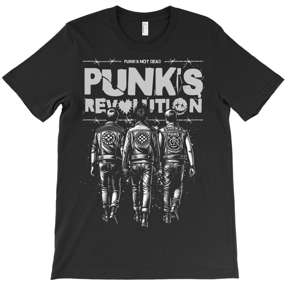 Punk's Revolution T-Shirt - T-Shirt, Sweatshirt, Hoodie