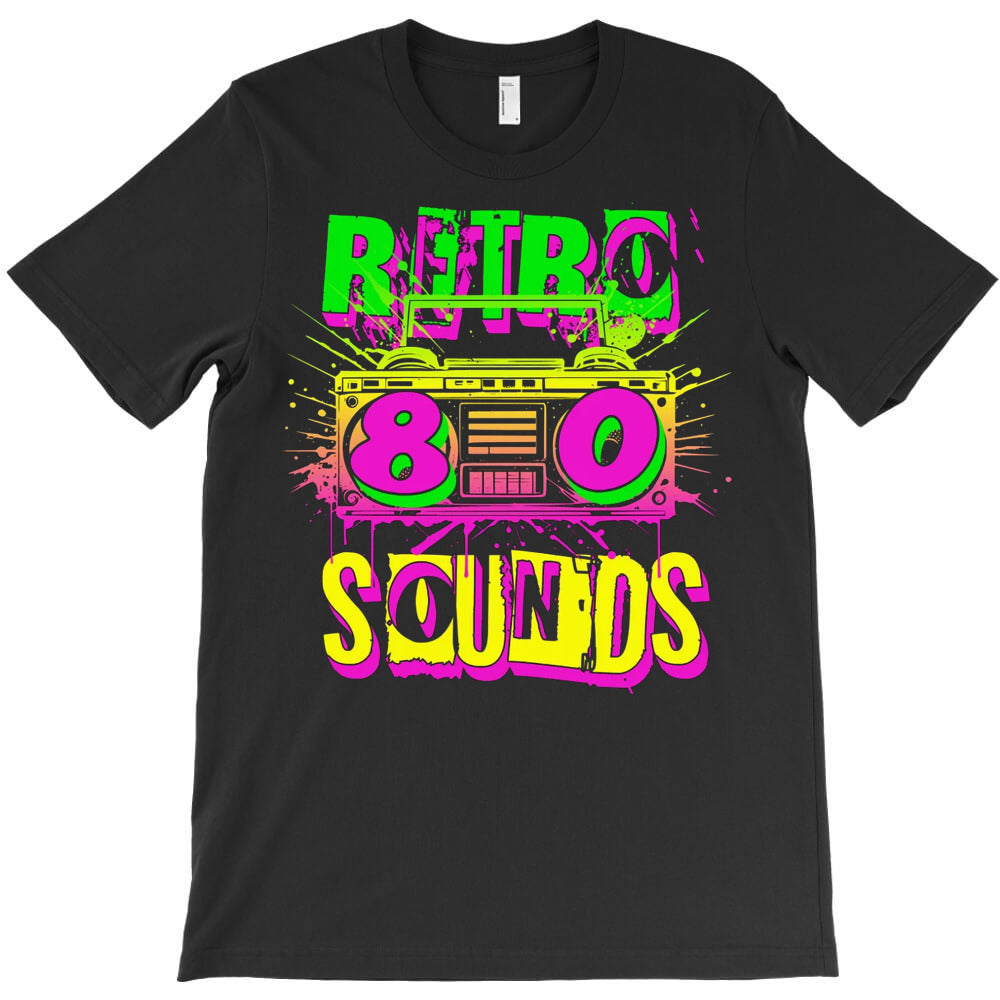 Retro Sound 80 T-Shirt - T-Shirt, Sweatshirt, Hoodie