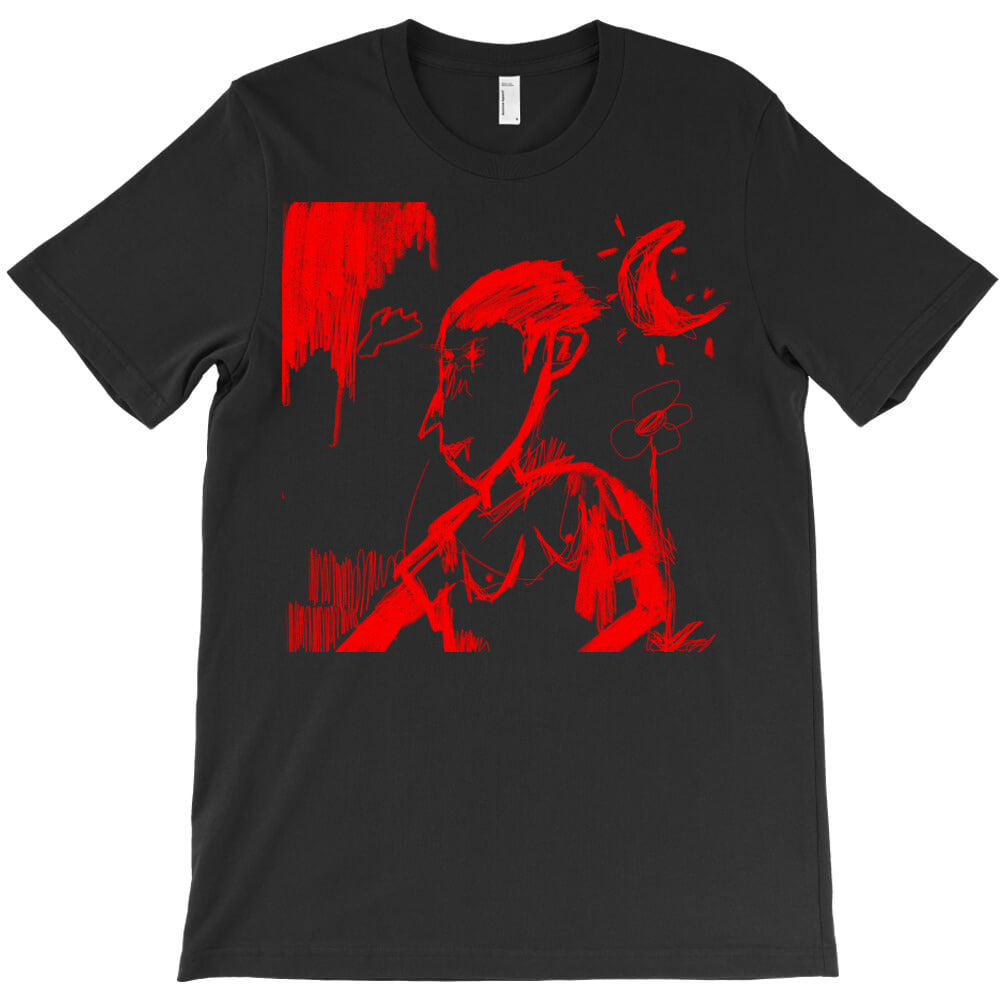 lunar abstract portrait T-Shirt - T-Shirt, Sweatshirt, Hoodie
