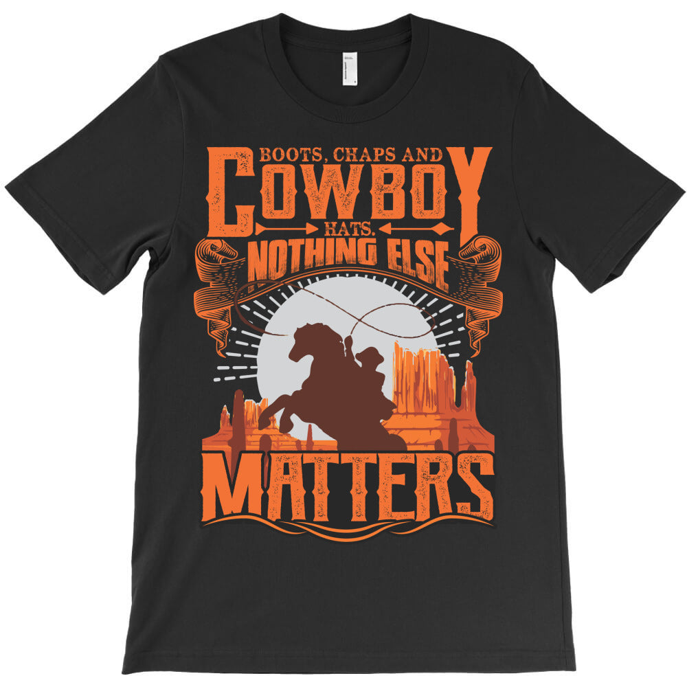 Cow*boy, horse, horses, animals, Asim T-Shirt - T-Shirt, Sweatshirt, Hoodie