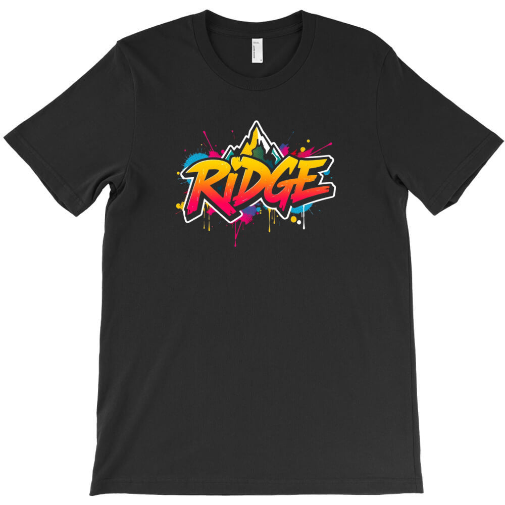 vibrant mountain graffiti T-Shirt - T-Shirt, Sweatshirt, Hoodie