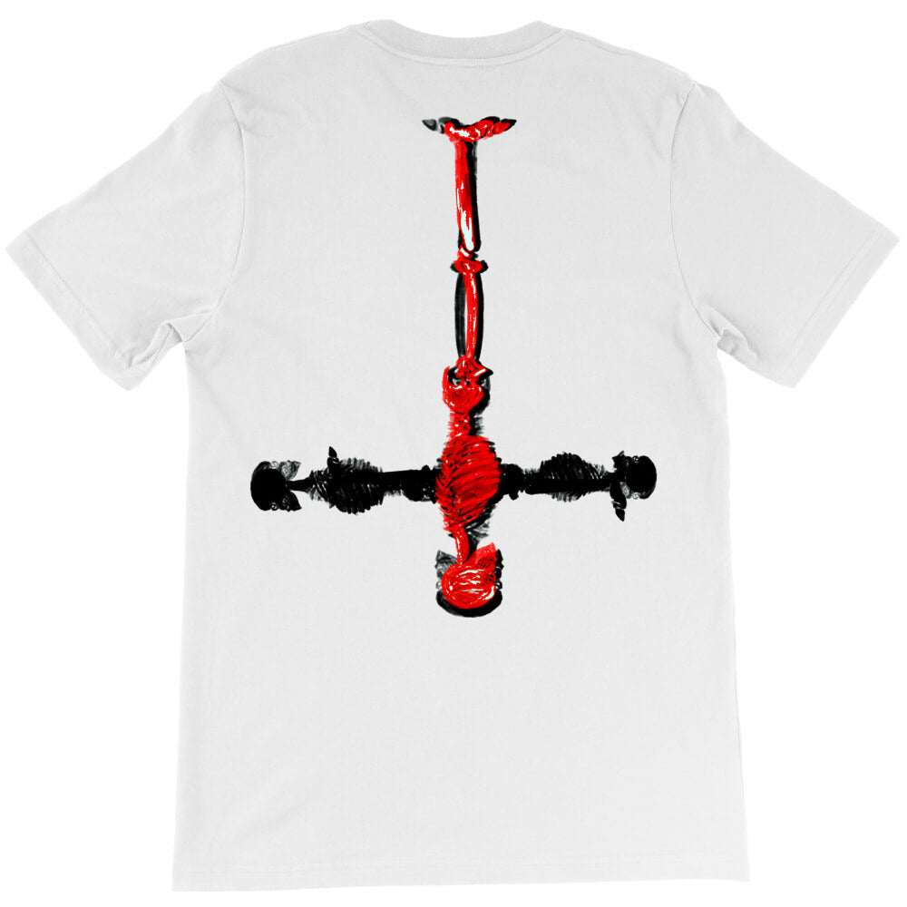 inverted skeletal cross T-Shirt - T-Shirt, Sweatshirt, Hoodie