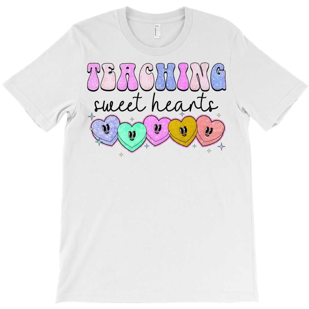 Glitter Heart Valentine T-Shirt - T-Shirt, Sweatshirt, Hoodie