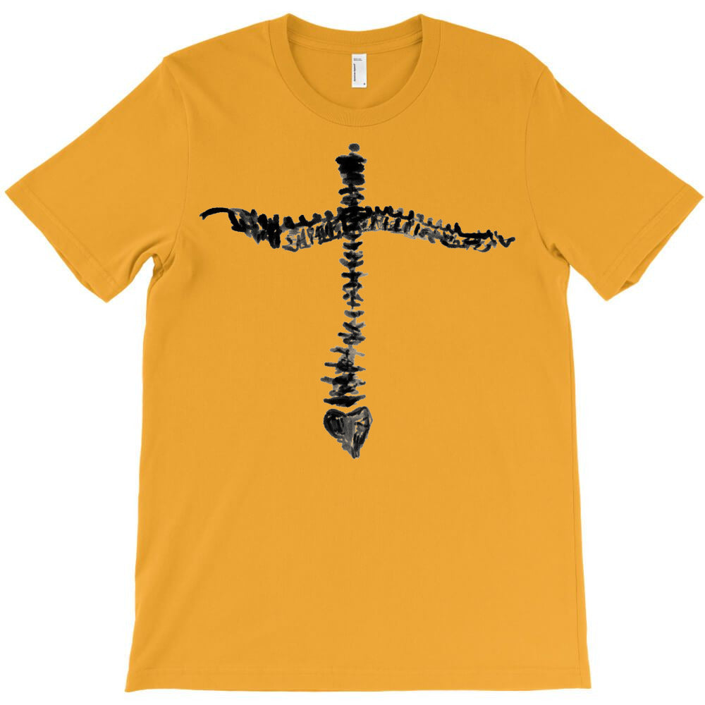spine and heart cross T-Shirt - T-Shirt, Sweatshirt, Hoodie